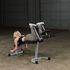 Тренажер разгибание ног сидя - сгибание ног лежа Body-Solid PLCE165X на свободном весе