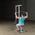 Тренажер верхняя-нижняя тяга Body-Solid PLM180X на свободных весах